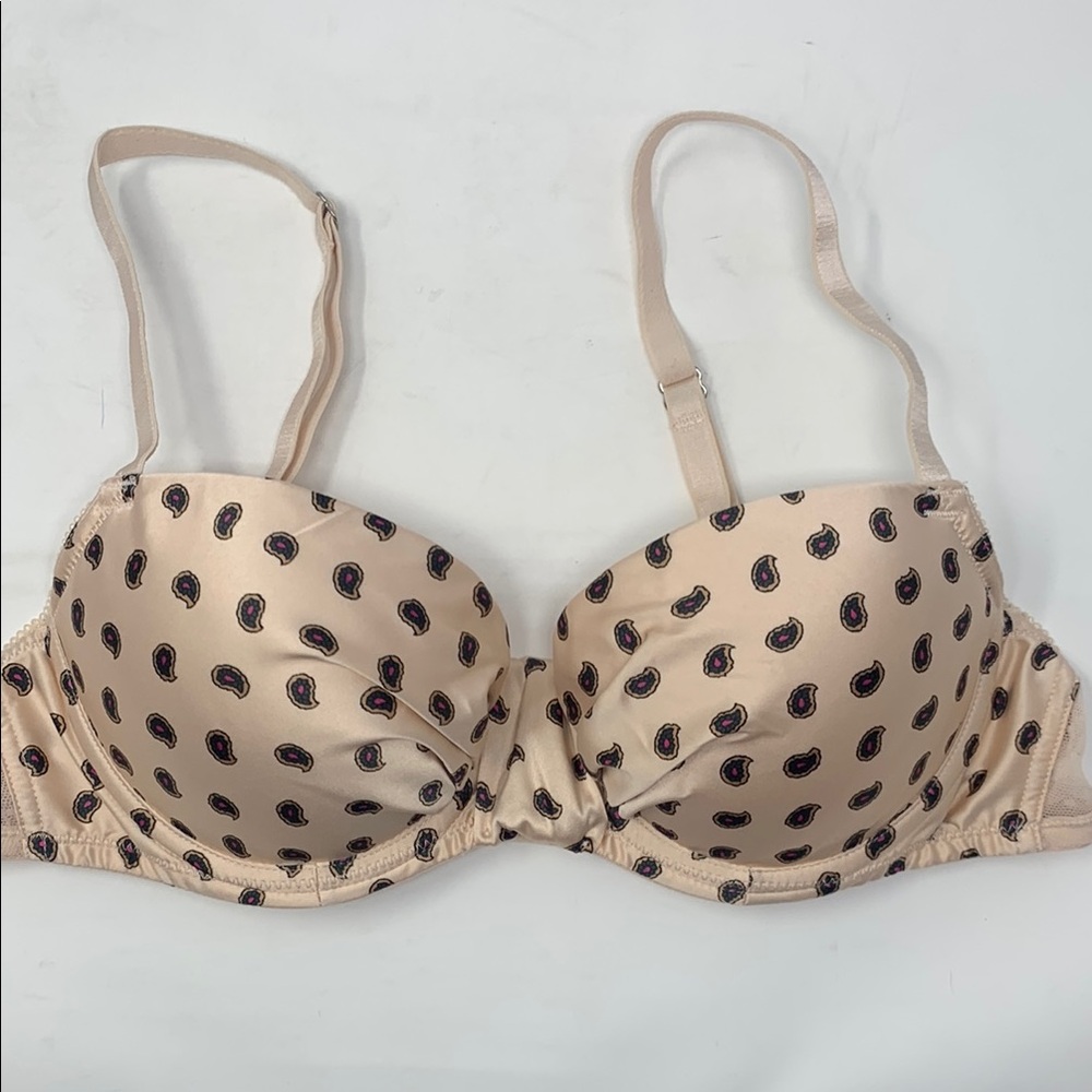 Aerie padded polka dot bra 34A